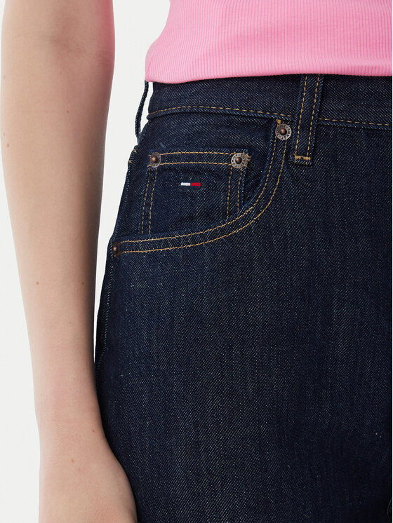 Tommy Jeans Tommy Jeans Дънки DW0DW23459 Тъмносин Mom Fit