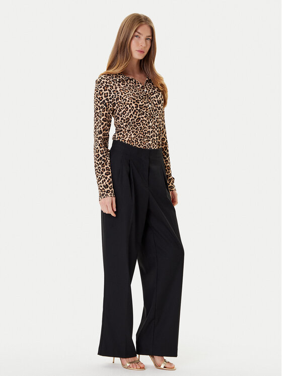 Morgan Morgan Koszula 252-TJOSY Brązowy Slim Fit