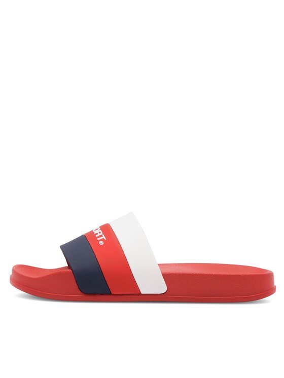 Beverly Hills Polo Club Beverly Hills Polo Club Klapki MP-CA23054-1C Czerwony