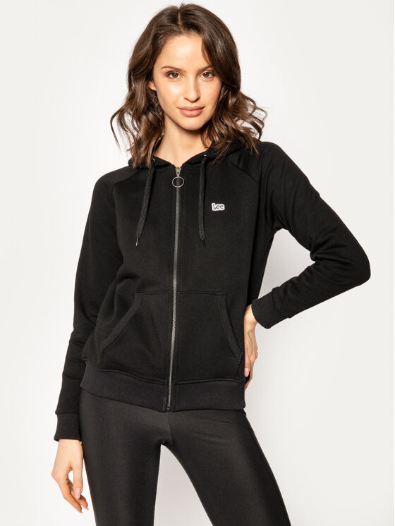 Lee Jopa Zip Throught L53QBR01 Črna Regular Fit