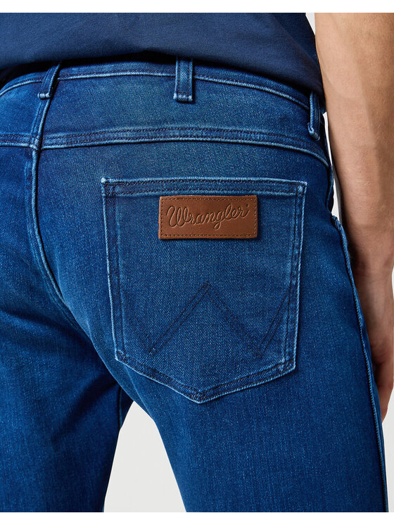 Wrangler Wrangler Jeansy BRYSON Niebieski Slim Fit