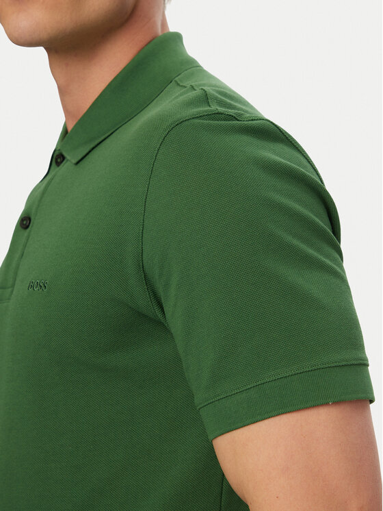 BOSS BOSS Poloshirt Pallas 50553564 Grün Regular Fit