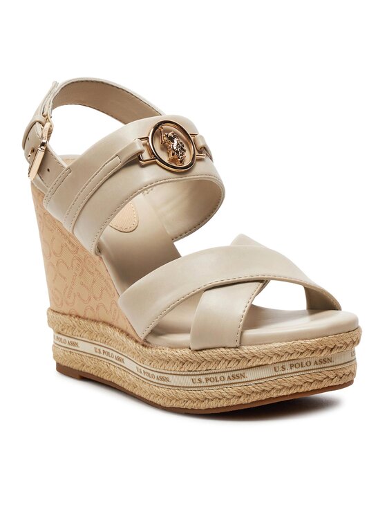 U.S. Polo Assn. U.S. Polo Assn. Espadrillid Aylin016 Beež