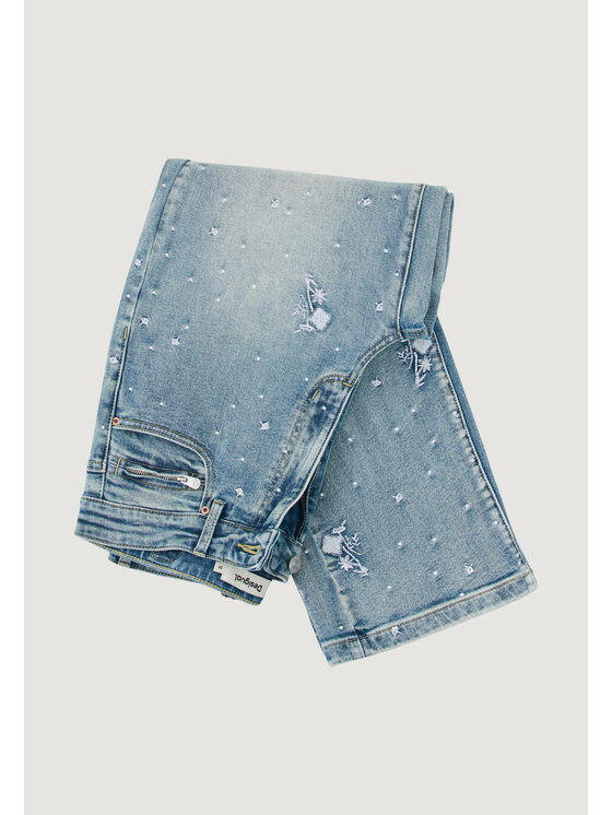Desigual Desigual Jeansy SHINE Niebieski Casual Fit