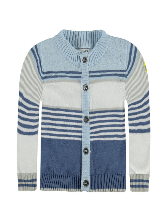 Kanz Kanz Sweter 1712407-0001 Niebieski Basic Fit