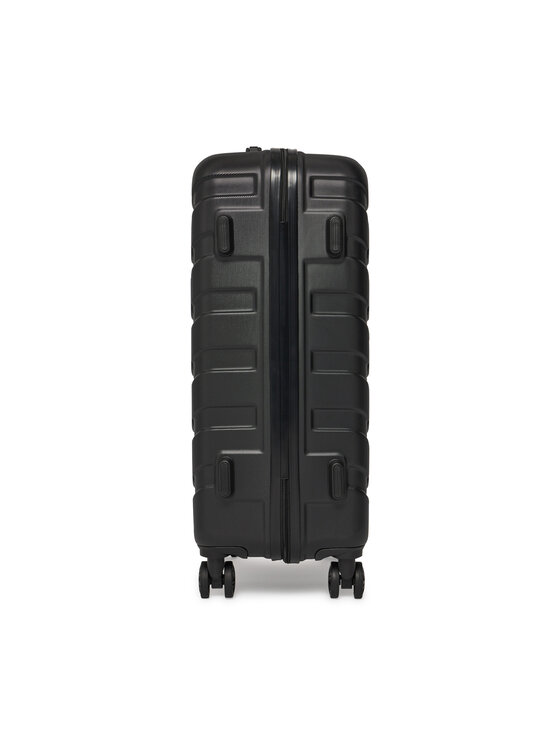Gino Rossi Gino Rossi Μεσαία Βαλίτσα GIN-M-001-05-BLACK Μαύρο