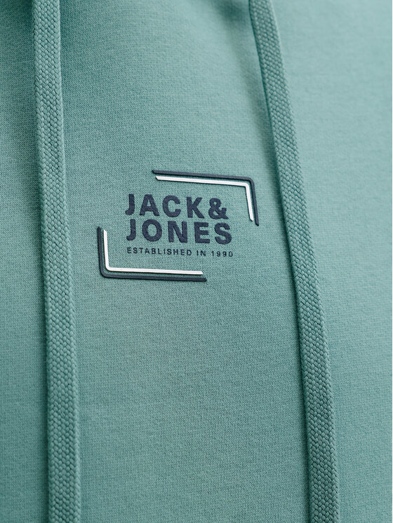 Jack & Jones Jack & Jones Džemperis ar kapuci Corp 12268422 Zils Regular Fit
