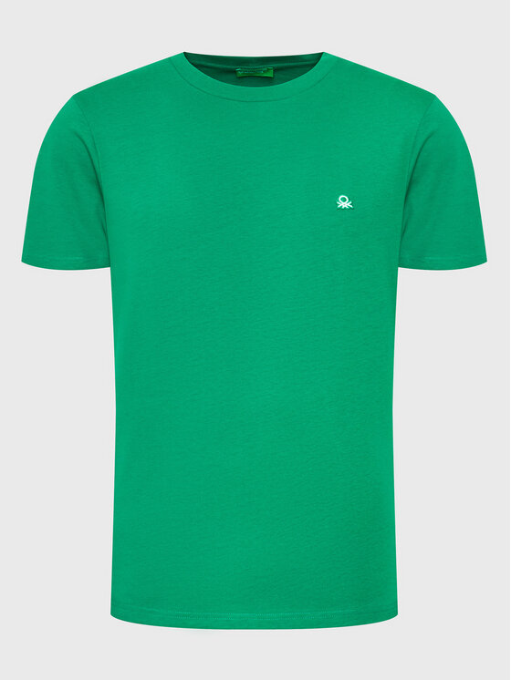 United Colors Of Benetton United Colors Of Benetton T-shirt 3MI5J1AF7 Verde Regular Fit