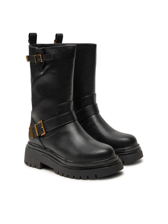 TWINSET TWINSET Čizme 242TCP042 Crna
