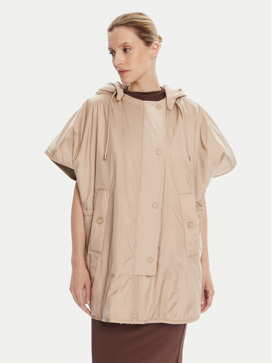 Weekend Max Mara Kurtka przejściowa Riva 2525296011 Beżowy Relaxed Fit