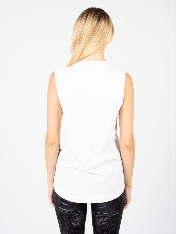 Silvian Heach Silvian Heach T-Shirt PGP22127TS Λευκό Oversize