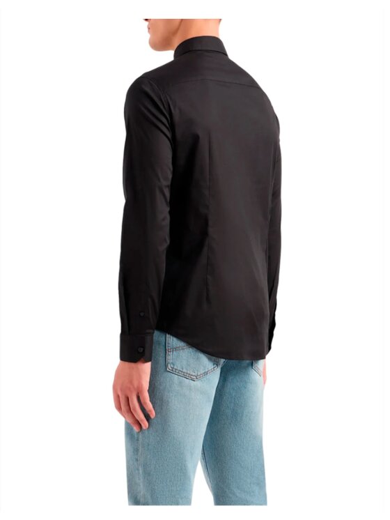 Armani Exchange Armani Exchange Košile 8NZC31-ZN28Z Černá Regular Fit