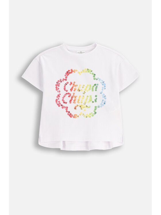Coccodrillo Coccodrillo T-Shirt WC5143202LGD-001 Biały Regular Fit