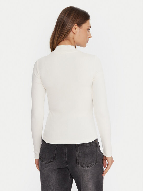 Guess Jeans Guess Jeans Rollkragenpullover W5BP23 KA0H1 Beige Slim Fit