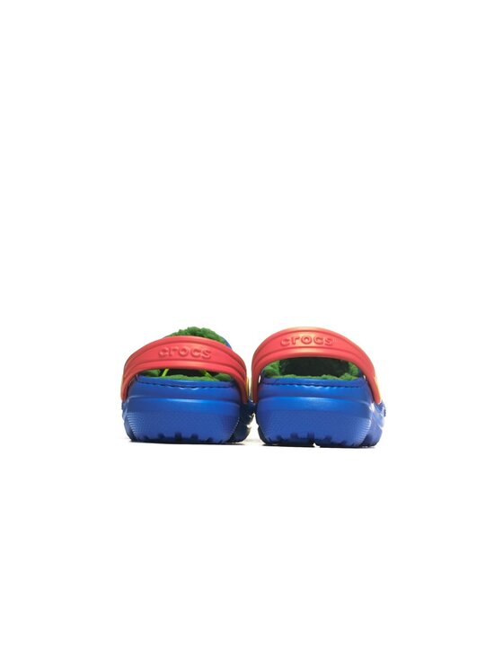 Crocs Crocs Klapki Classic Lined Clog Kid's Niebieski