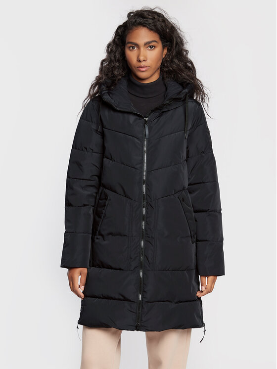 Halti Halti Зимно яке Linjat 065-0409 Черен Regular Fit