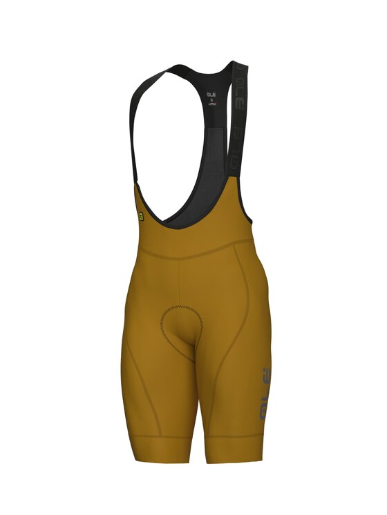 Alé Cycling Alé Cycling Szorty rowerowe PR-E Magic Colour Żółty Fitted Fit