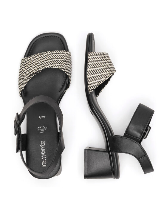 Remonte Remonte Sandale D1K51-03 Negru