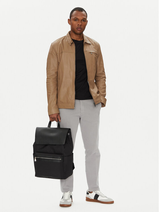 Calvin Klein Calvin Klein Hátizsák Contrast Flap Backpack LV04D3030G Fekete