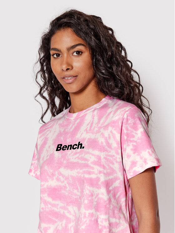 Bench Bench T-Shirt Karma 120639 Różowy Regular Fit