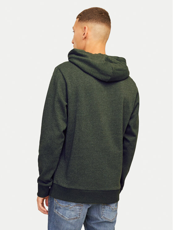 Jack&Jones Jack&Jones Majica dugih rukava Alvis 12256848 Zelena Standard Fit