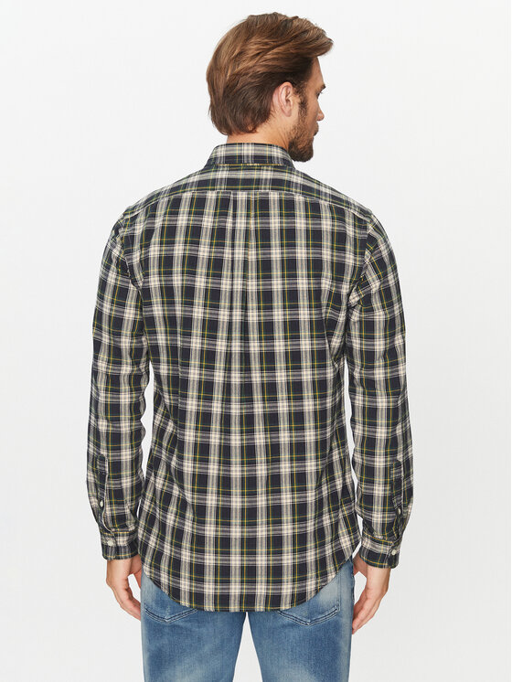 Polo Ralph Lauren Camicia 710922274003 Blu scuro Regular Fit