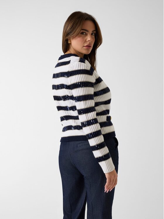 Guess Guess Svetr 180736 Modrá Classic Fit