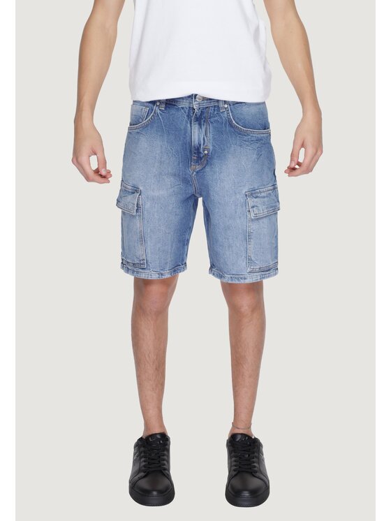 Antony Morato Shorts da mare ADAM Blu Bermuda Fit