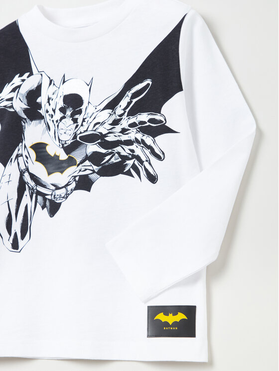 OVS OVS Μπλουζάκι BATMAN 1684458 Λευκό Regular Fit