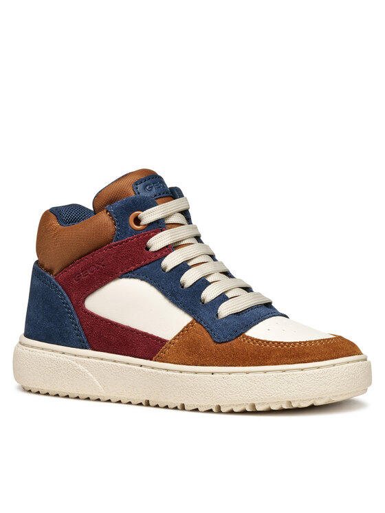 Geox Geox Tenisice J Theleven J46LDC 05422 C1MD6 D Smeđa