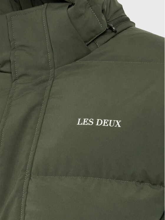 Les Deux Les Deux Μπουφάν πουπουλένιο Maddox LDM610060 Πράσινο Regular Fit