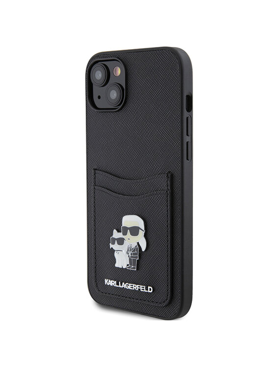 KARL LAGERFELD KARL LAGERFELD Etui na telefon iPhone 15 Czarny