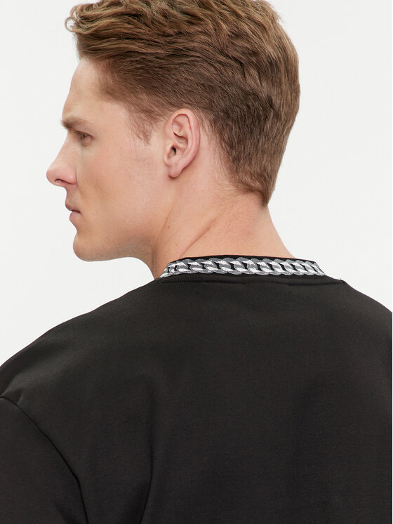 HUGO Hugo T-krekls 50510035 Melns Relaxed Fit