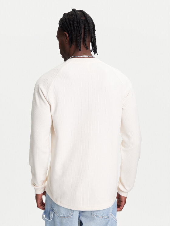 adidas adidas Longsleeve Trefoil Essentials JX2757 Εκρού Loose Fit