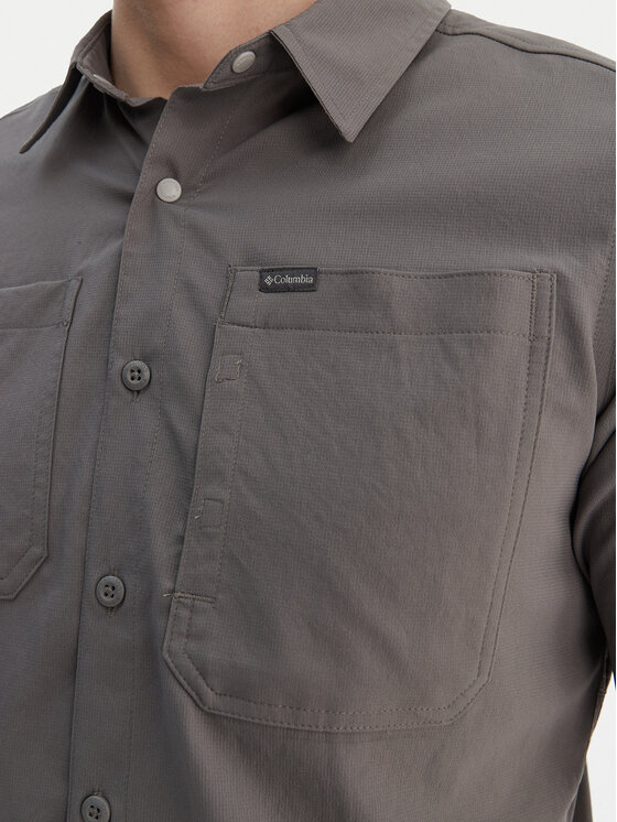 Columbia Columbia Srajca Silver Ridge™ Utility 2157323 Siva Regular Fit