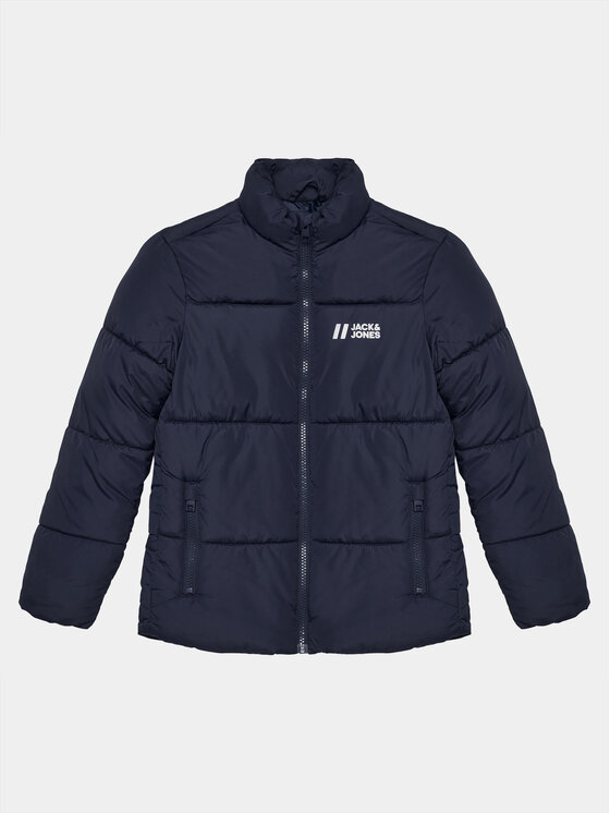 Jack&Jones Junior Zimné bundy 12238960 Tmavomodrá Regular Fit