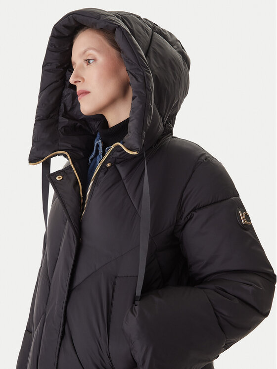 LOLA CASADEMUNT LOLA CASADEMUNT Зимно палто LF2501002 Черен Relaxed Fit