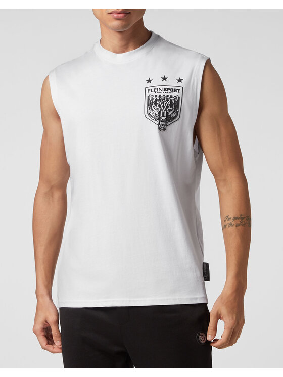 Plein Sport Plein Sport T-Shirt 2013 Biały Regular Fit