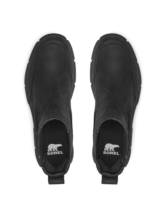 Sorel Sorel Kotníková obuv s elastickým prvkem Explorer Strt 2078061010 Černá
