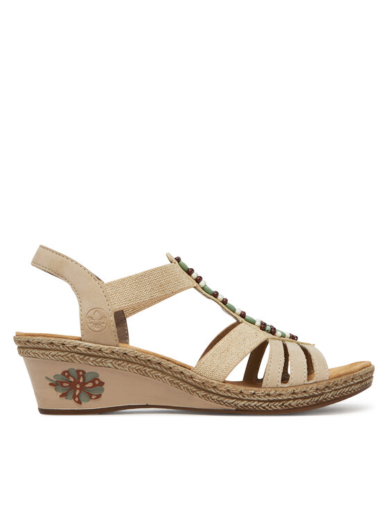 Rieker Rieker Sandalen V2451-62 Beige