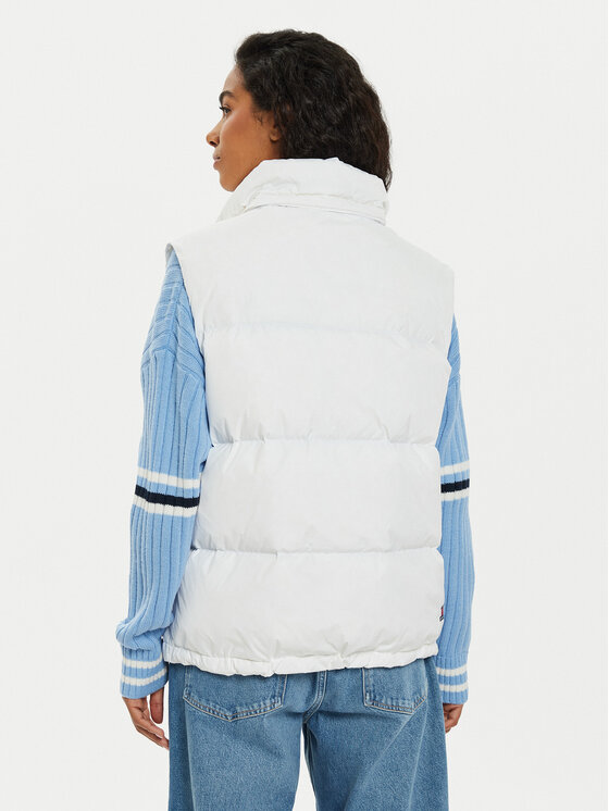 Tommy Jeans Tommy Jeans Vesta Alaska DW0DW18862 Bílá Regular Fit