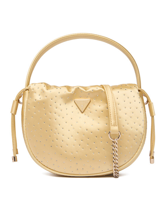 Guess Дамска чанта Elsie Mini HWSR96 50750 Златист