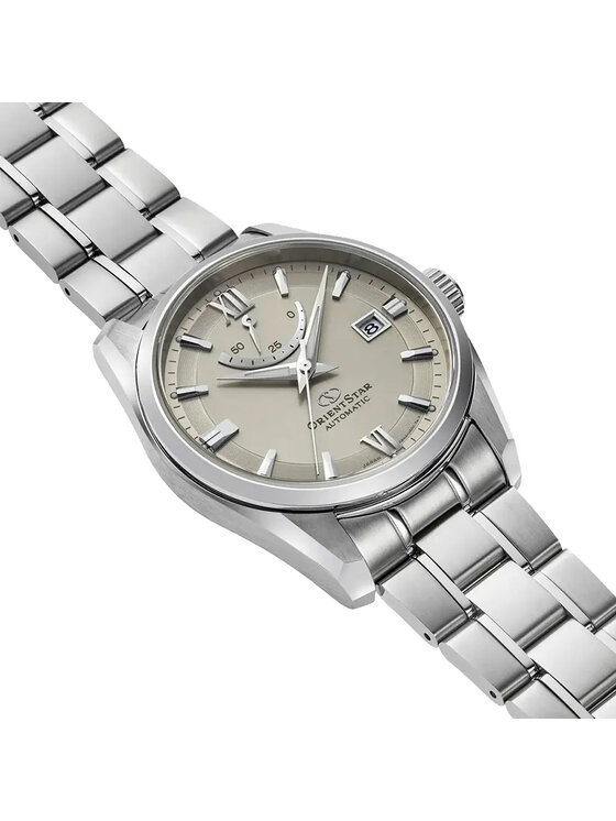 Orient Star Orient Star Zegarek RE-AU0110N00B Srebrny