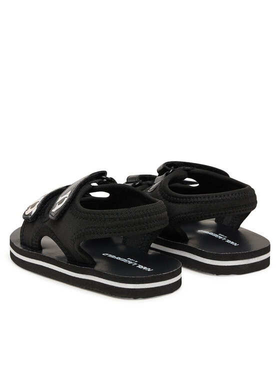 KARL LAGERFELD KARL LAGERFELD Sandale Z31183 M Negru