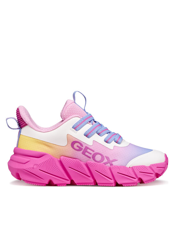 Geox Geox Sneakersy J Flexyper Fast Girl J55N5A 02A9J C8238 S Barevná