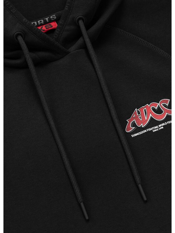 PITBULL PITBULL Bluza ADCC Georgia Czarny Regular Fit