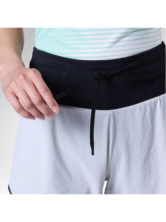 Rossignol Rossignol Szorty sportowe W Sapa 2In1 Short 5' Szary jasny Relaxed Fit