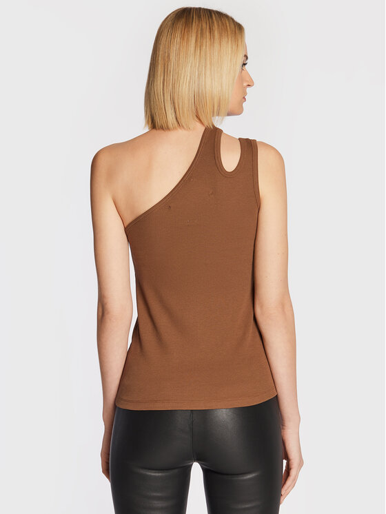 Remain Remain Top Toya RM1593 Rjava Slim Fit