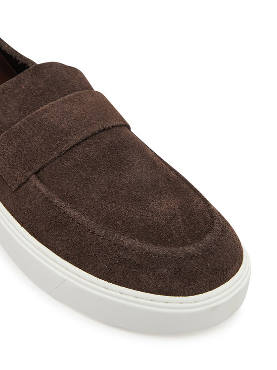 Calvin Klein Calvin Klein Cipele Moccasin Sue Unlined HM0HM01819 Smeđa