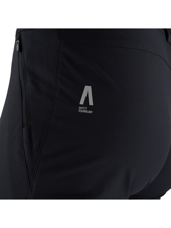 Alpinus Alpinus Szorty sportowe Terminio Czarny Active Fit